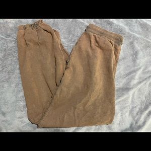 NWOT never worn ASOS DESIGN Petite oversized jogger in acid wash in brown Sz 10
